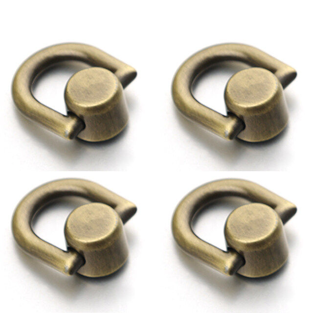 4Pcs D Ring Zinc alloy Bag Zipper Transform Buckles Accessories DIY Handbag Repair Kit Replace Chain Buckle Adjust Part Hardware