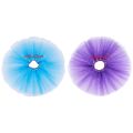 【3C VictoryEagle】2x Baby Girl Clothes Stars Sequins Ballet Dance Fluffy Tutu Skirt Purple & Blue. 