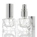 Mini Transparent Glass Perfume Spray Bottle Clear Glass Makeup Sub-Bottling Sample Bottle For Cosmetic Travel Portable.