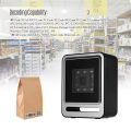 Hands-free USB Wired 1D 2D QR ba-rcoder Scanner Desktop Omnidirectional ba-r Code Reader Platform with Top Trigger Button Support Continue Scan/Auto Sense Mode for Supermarket Retail Store Mo-bile Payment Computer Screen.