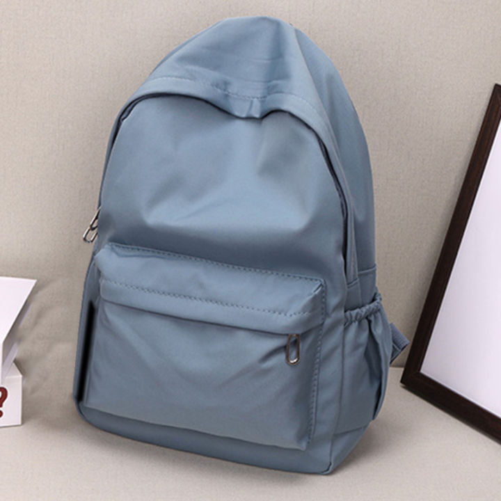 %E3%80%90Tech-savvy%E3%80%91%20Women%20Schoolbag%20Waterproof%20Large%20Capacity%20School%20Backpack%20Smooth%20Zipper%20Solid%20Color%20Teens%20Girl%20Casual%20Daypack%20Bag%20Student%20Supply%20-%20Image%202