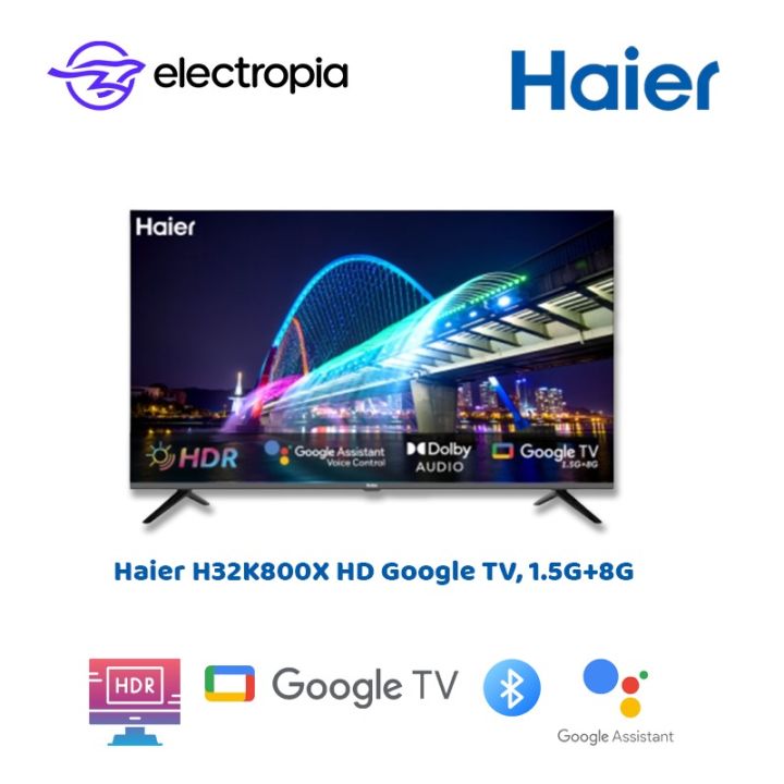 Haier%2032"%20Bezel%20Less%20Google%20TV%20%20H32K800X%20with%20Official%20Warranty%20-%20Image%202