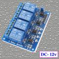 Arduino 4 channel relay module 4-channel relay control board with optocoupler. Relay Output 4 way relay module. 