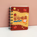 Cute Mini A7 Text Coil Notebook Student Word Hand Ledger Notebook Student Office Stationery Notebook Diary Book. 