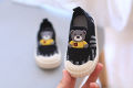 KIDSSTAR Spring and Summer new 1-3 years Old Flying woven sneaker boys and girls baby mesh shoes breathable baby soft bottom toddler shoes. 
