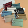 Double PU Leather Coin Purse Fashion Card Holder Women Mini Wallet PU Leather Coin Purse Multifunctional Wallet.