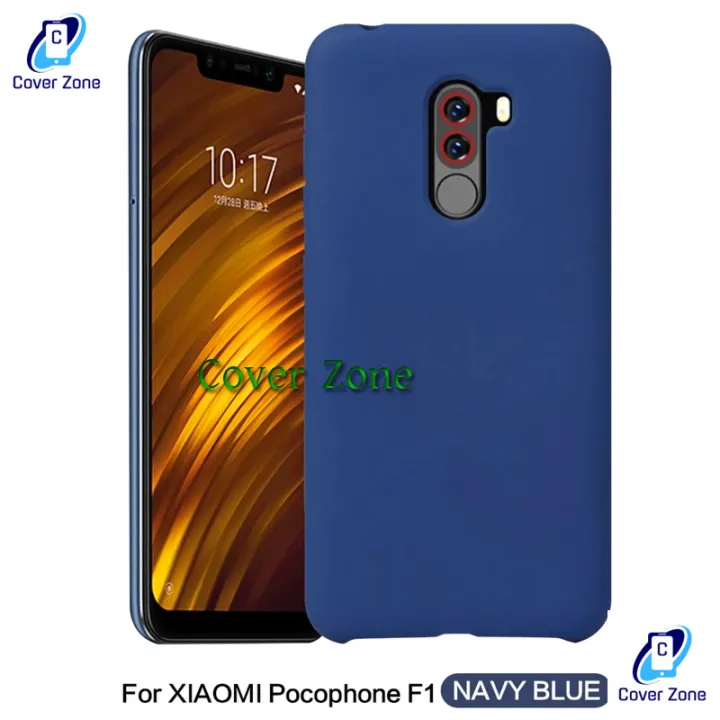For Xiaomi Poco F1 / Pocophone F1 Case Macaron Color Liquid Silicone Shockproof Soft Case For Poco F1 Back Cover