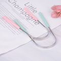 【Good-Love Store】(NEW)Stainless Steel Tongue Cleaner Scraper Care Bad Sweeper Health Tool.