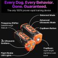 2023 Release Pet Dog Repeller Ultrasonic Dog Training Device Rechargeable Anti Dog Bark Deterrent Device With LED Flashlight. 