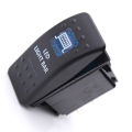 Car Boat Dual LED Back Light Rocker Switch SPST ON-OFF 12/24V 10A 1. 
