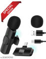 K8 Wireless Microphone Professional Lapel Lavalier Microphone Remove Noise For Typ C Microphone With Active Noice cancelation  anc. 