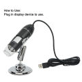 Limeng La Digital Microscope 1000X USB 640x480 Clear Image Video Camera for Repair Processing.
