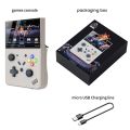 M18 R43 Pro Handheld Game Console, 4.3-inch LCD Screen, Emelec 4.3 OS, 1GB RAM 4GB Storage 64GB TF Card, Supports 25 Simulator, 20261 Games Preinstalled, 4000mAh Battery - Grey. 