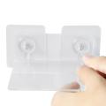 Wall Mounted Security Camera Shelf Transparent Floating Shelf For Router Punch-Free Shelf Adhesive Home Office Display Stand. 