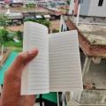 Aesthetic Small Pocket Notebook(5.4"*4" ,A6 size lined page )- Notebook/sketchbook/sketchpad for drawing, sketching, writing with classic look. 