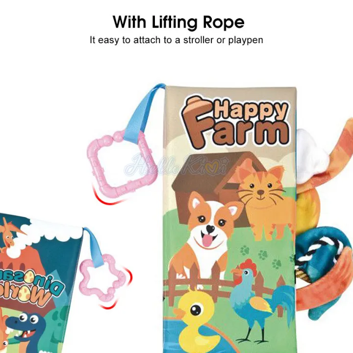 %EF%BC%88New%EF%BC%89HelloKimi%20Baby%20Cloth%20Book%20tereocopic%20Animal%20Tail%20Early%20Education%20Puzzle%20Book%20Early%20Learning%20Cloth%20Book%C2%A0Durable%20Wahable%20Tail%C2%A0Rutling%20Crinkle%20ound%C2%A0for%20Infant%20and%20Young%20Children%20-%20Image%207