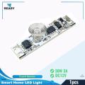 DC12V 9-24V 30W 3A Capacitive Touch Sensor Switch Coil Spring Switch LED Dimmer Control Switch Module for Smart Home LED Light.
