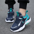2023 Cold Winter New Children's Cotton Shoes Warm Shoes Children's Shoes Non-Slip Sports Running Shoes Cotton-Padded Shoes with Velvet Large. 