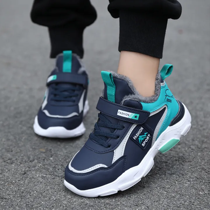 2023%20Cold%20Winter%20New%20Children's%20Cotton%20Shoes%20Warm%20Shoes%20Children's%20Shoes%20Non-Slip%20Sports%20Running%20Shoes%20Cotton-Padded%20Shoes%20with%20Velvet%20Large%20-%20Image%203