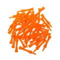TWEXQNY 250Pcs 70Mm Big Castle Golf Tees (Orange).