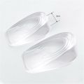 1Pair Silicone Gel Height Increase Shoe Insoles Invisible Soft 1~3cm Heel Insert Pad Portable Lift Up Taller Shoe Accessories. 
