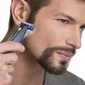 Multifunction Rechargeable Trims Edges Shaver Mens Razor Built-in Light.