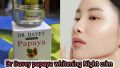 Dr. Davey Papaya whitening night cream. 