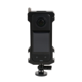 For Insta 360 X3 Metal Protective Cage Panoramic Action Camera Case with Cold Shoe Mount for Insta 360 X3 Accessories. 