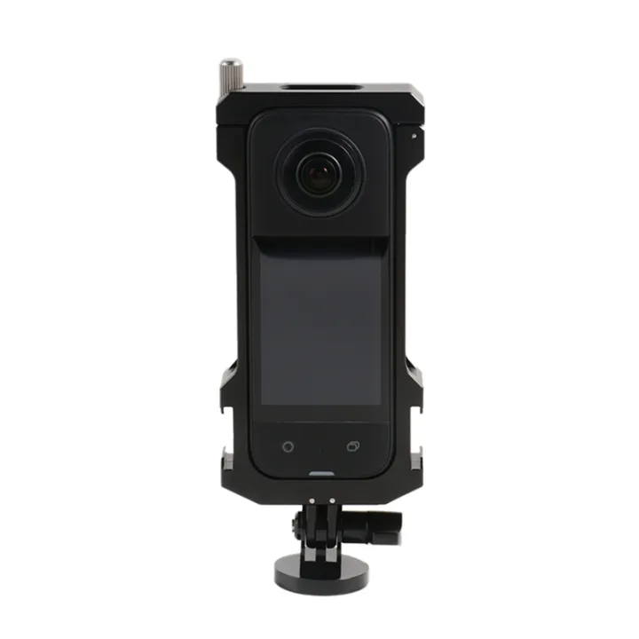 For%20Insta%20360%20X3%20Metal%20Protective%20Cage%20Panoramic%20Action%20Camera%20Case%20with%20Cold%20Shoe%20Mount%20for%20Insta%20360%20X3%20Accessories%20-%20Image%204