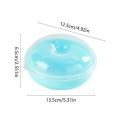 Food Storage Box Food Container Organizer For Bagels Portable Storage And Organization Accessories With Airtight Lid Food.