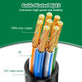 WEISUDA CAT6A Ethernet Cable Slim UTP Patch Cord 10Gbps RJ45 Internet Network Cable for Modem Router PS4 Cable Ethernet Cat 6a. 