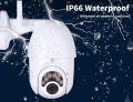 V380 Pro Ptz Dome IP Security Camera Wifi Security Waterproof Outdoor Surveillance Full-color Night Vision CCTV Camera.