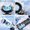 Cooling Fan X05  Handheld Fan 100 Speed Levels - Cold Compress Ice  - Digital Display Portable Rechargeable Mini Fan - Long Battery Life. 