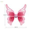Light up Fairy Wing LED Butterfly Wing for Girls Women pink. 