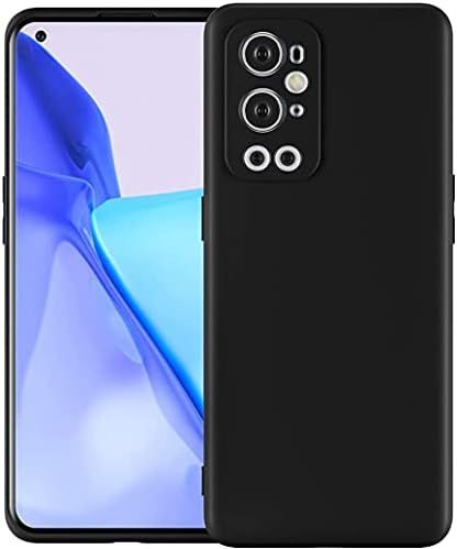 OnePlus%209/9R/9RT/9%20Pro%20Silicone%20Matte%20Flexible%20Soft%20Phone%20Case%20-%20Black%20-%20Phone%20Back%20Cover%20-%20Image%203