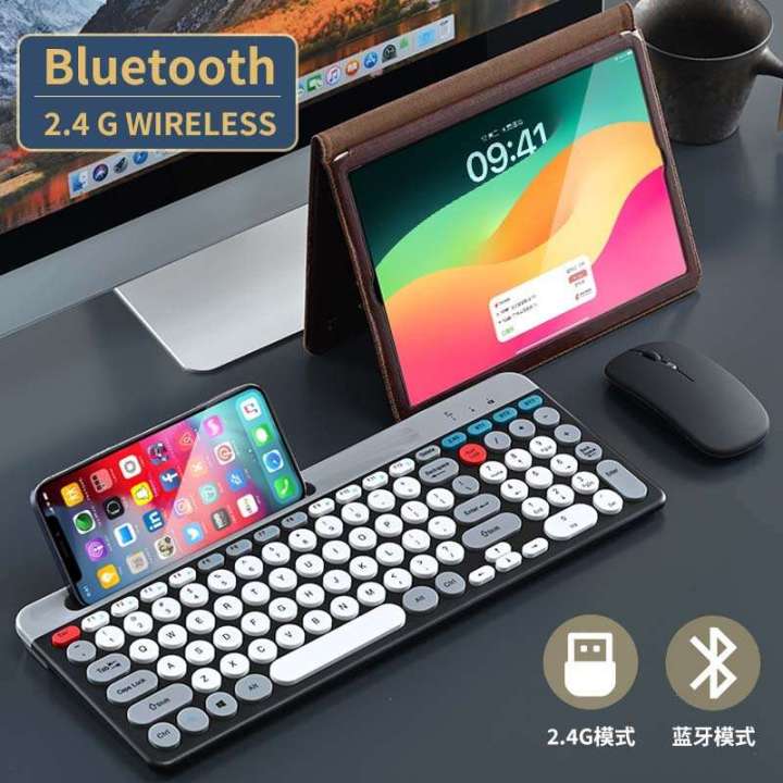 Charging%202.4G+Bluetooth%20the%20third%20mock%20examination%20card%20slot%20keyboard%20mouse%20set%20tablet%20notebook%20desktop%20computer%20universal%20-%20Image%202