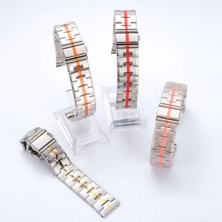 22mm%20Stainless%20Steel%20Watch%20Band%20H-Link%20Metal%20Bracelet%20Strap%20with%20Butterfly%20Buckle%20for%20Smartwatches%20&%20Luxury%20Watches%20-%20Image%203