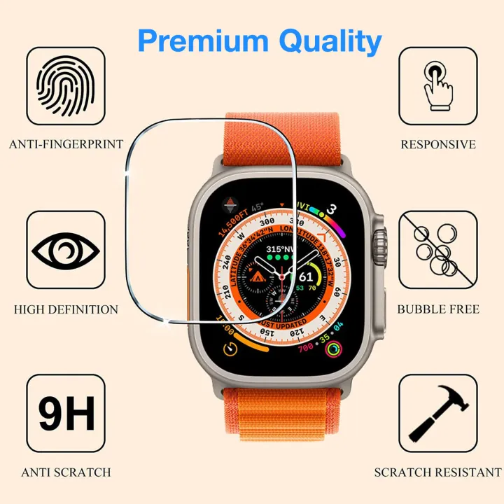 Tempered%20Glass%20Screen%20Protector%20for%20Apple%20Watch%208%20Pro/Ultra%2049MM%20(2022)%20-%20Image%202