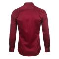 Men's Purple Bamboo Fiber Dress Shirts Brand Long Sleeve Shirt Solid Slim Fit Casual Formal Non Iron Work Shirt Camisa Masculina.