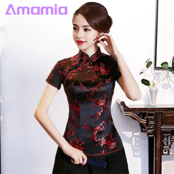 Women%20Vintage%20Top%20Traditional%20Chinese%20Cheongsam%20Tops%20Retro%20Floral%20Print%20Stand%20Collar%20Qipao%20for%20Women%20New%20Year%20Clothing%20Slim%20Fit%20Women%20Top%20-%20Image%205