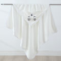 In Stock Children's Bags Quilt Bathrobe Baby Swaddling Quilt Super Strong Absorbent Coral Fleece Baby's Bath Towel Cloak Hooded Towel Blanket. 