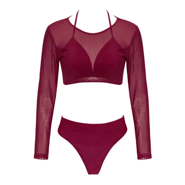 Morning%20long%20sleeve%20multicolor%20mesh%20bikini%20swimsuit%20-%20Image%203