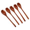 Portable wooden spoon-15 X Wooden spoon-wood color. 