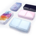 （New）Half Pan Watercolor Tray Paint Tin Box Empty Palette Painting torage Paint Tray. 