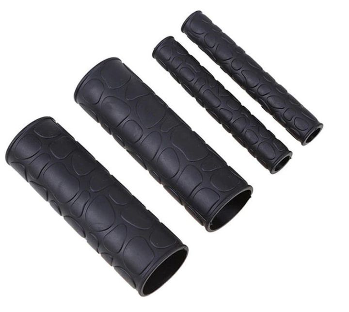 Motorcycle Soft Rubber Handle And Lever Grip Set