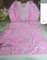 Stitched Tc Cotton Clothes, Embroidery Work with Screen Print Kamiz and Sallower 2 Pis Collection For Women/Girls -2pis. 