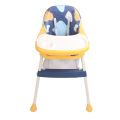 Baby Height Chair Baby Dining High Chair PU Cushion Slip Resistant Multifunctional for Home. 