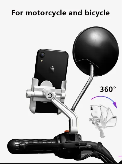 360%C2%B0%20Rotatable%20Alloy%20Motorcycle%20Phone%20Holder%20Rearview%20Mirror%20Motor%20Phone%20Mount%20-%20Image%207