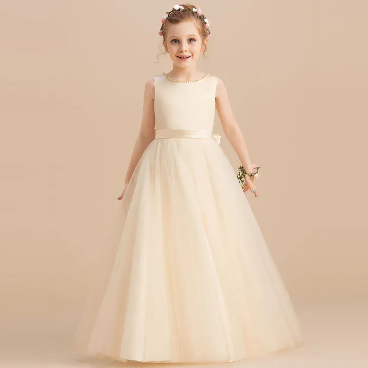 Girl%20Princess%20Dress%20Bridesmaid%20Wedding%20Party%20V-Back%20Long%20Prom%20Gowns%20Christmas%20Vestido%20Kids%20Dresses%20For%20Evening%20Formal%20Clothes%20-%20Image%204