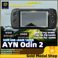 Ayn Odin 2 pro Odin 2 Handheld Game Console 6 IPS Screen 8G+128G Android13 512G Bluetooth Portable Console PSP ps2 IPS LCD Sc.